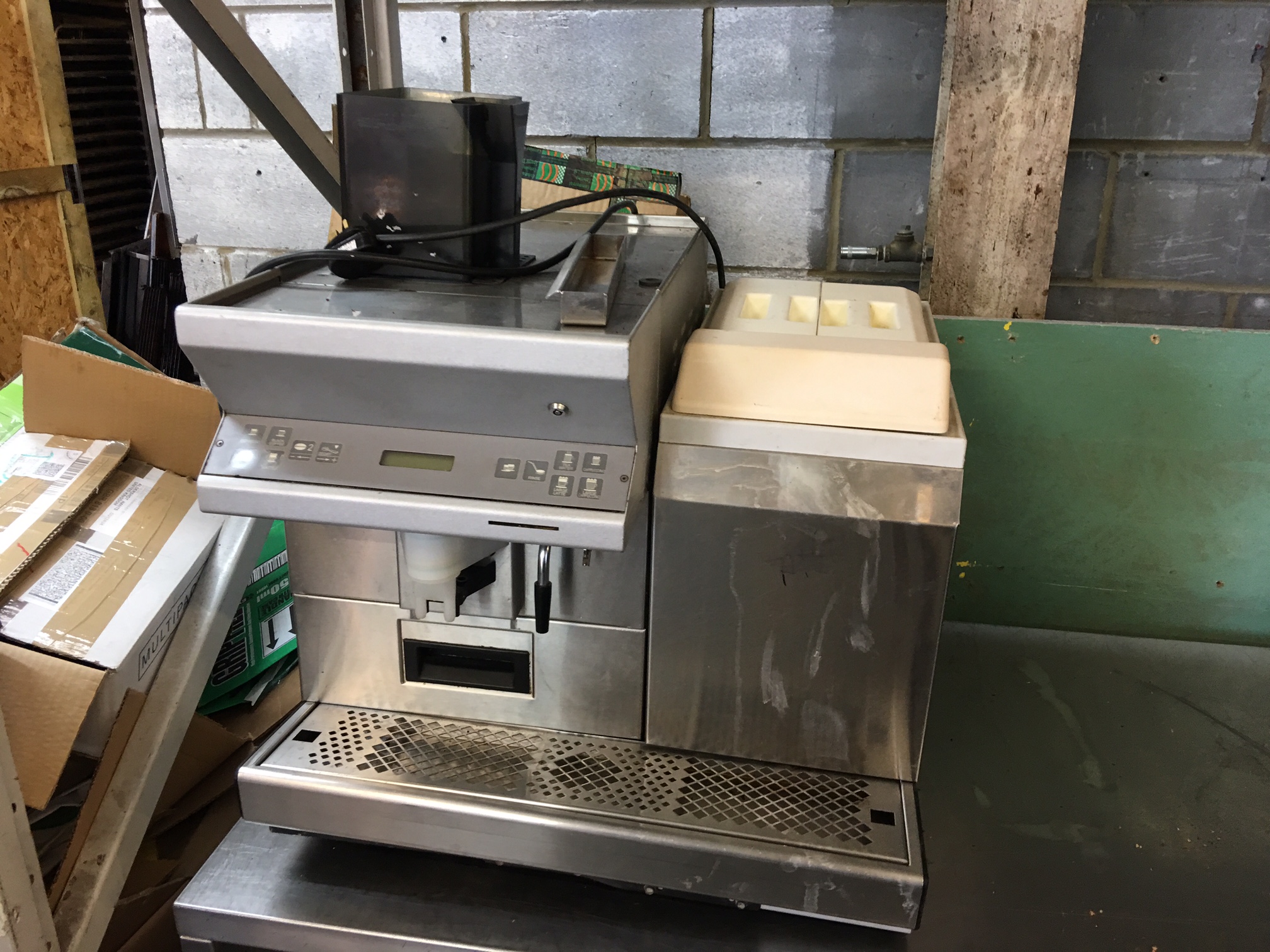 Black & White Coffee Machine (For Spares Only) | Used Rational Catering