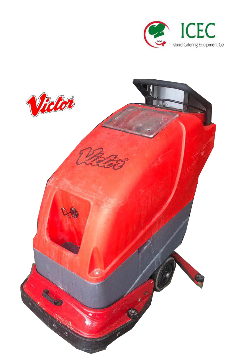 Victor Sd40 Scrubber Dryer 240v Electric Floor Cleaner 13 Amp