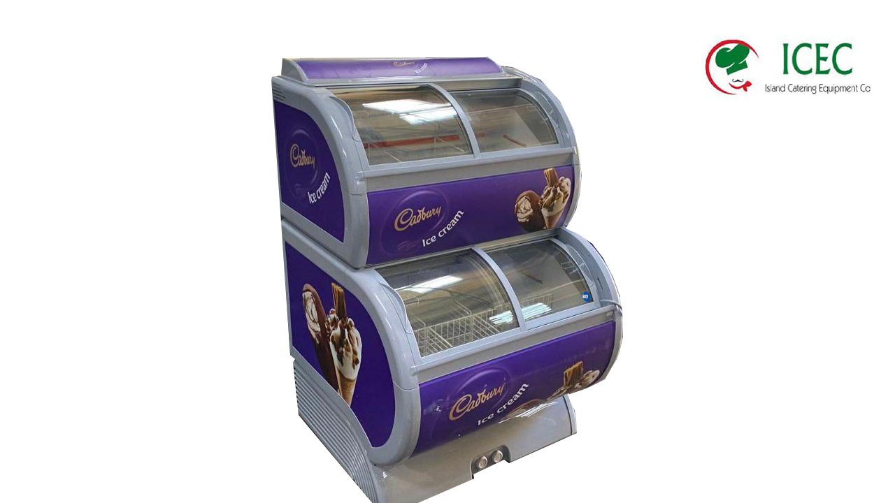 Ice Cream freezer double tier We have two. Small size 